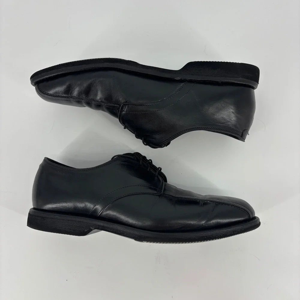 Allen Edmonds Road Warriors Leather Dress Shoe Black Men Size 9.5 Lace Up Office